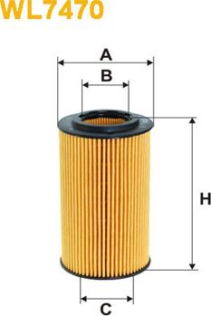 WIX Filters WL7470 - Öljynsuodatin inparts.fi