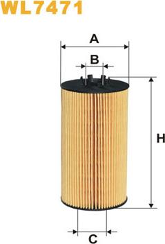 WIX Filters WL7471 - Öljynsuodatin inparts.fi