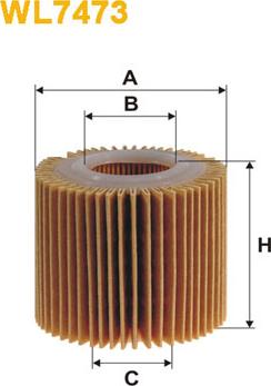 WIX Filters WL7473 - Öljynsuodatin inparts.fi