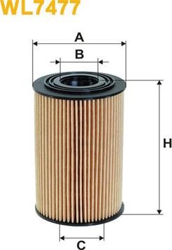 WIX Filters WL7477 - Öljynsuodatin inparts.fi