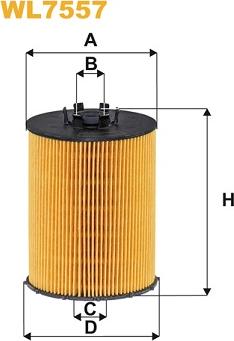 WIX Filters WL7557 - Öljynsuodatin inparts.fi