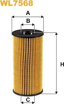 WIX Filters WL7568 - Öljynsuodatin inparts.fi