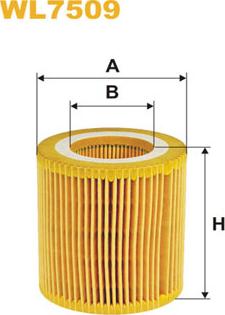 WIX Filters WL7509 - Öljynsuodatin inparts.fi