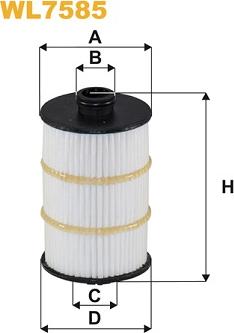 WIX Filters WL7585 - Öljynsuodatin inparts.fi