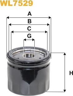 WIX Filters WL7529 - Öljynsuodatin inparts.fi