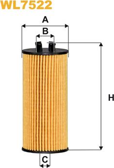 WIX Filters WL7522 - Öljynsuodatin inparts.fi