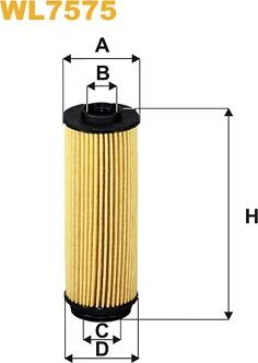 WIX Filters WL7575 - Öljynsuodatin inparts.fi