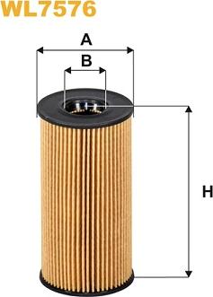 WIX Filters WL7576 - Öljynsuodatin inparts.fi