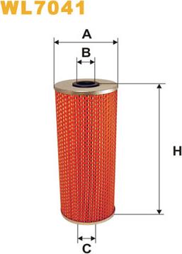 WIX Filters WL7041 - Öljynsuodatin inparts.fi