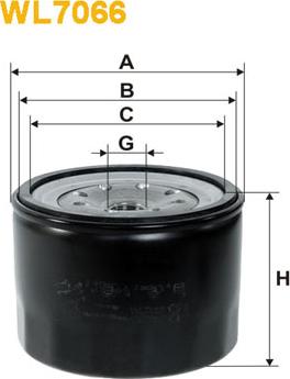 WIX Filters WL7066 - Öljynsuodatin inparts.fi