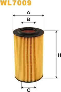 WIX Filters WL7009 - Öljynsuodatin inparts.fi