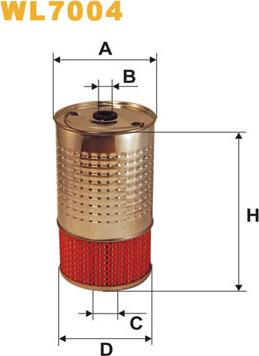 WIX Filters WL7004 - Öljynsuodatin inparts.fi