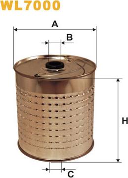 WIX Filters WL7000 - Öljynsuodatin inparts.fi