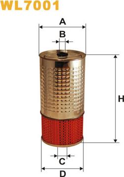 WIX Filters WL7001 - Öljynsuodatin inparts.fi