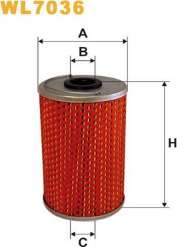 WIX Filters WL7036 - Öljynsuodatin inparts.fi