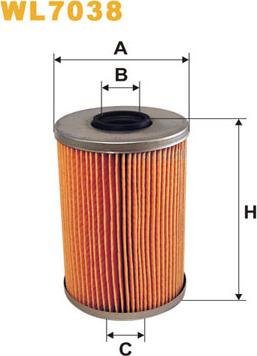 WIX Filters WL7038 - Öljynsuodatin inparts.fi