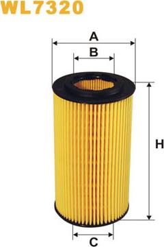 WIX Filters WL7320 - Öljynsuodatin inparts.fi