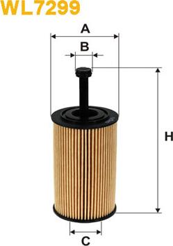 WIX Filters WL7299 - Öljynsuodatin inparts.fi