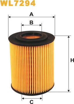 WIX Filters WL7294 - Öljynsuodatin inparts.fi