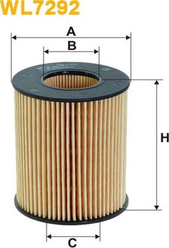 WIX Filters WL7292 - Öljynsuodatin inparts.fi