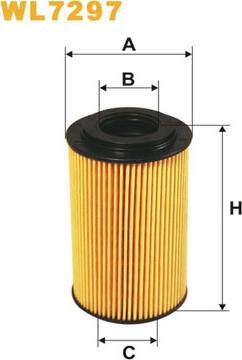 WIX Filters WL7297 - Öljynsuodatin inparts.fi