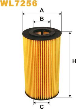 WIX Filters WL7256 - Öljynsuodatin inparts.fi