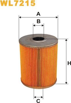 WIX Filters WL7215 - Öljynsuodatin inparts.fi