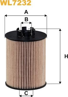 WIX Filters WL7232 - Öljynsuodatin inparts.fi