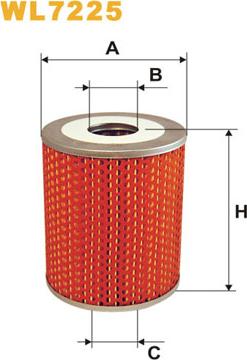 WIX Filters WL7225 - Öljynsuodatin inparts.fi