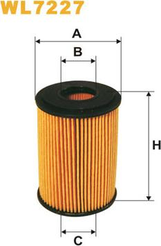 WIX Filters WL7227 - Öljynsuodatin inparts.fi