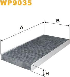 WIX Filters WP9035 - Suodatin, sisäilma inparts.fi