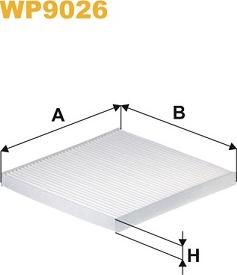 WIX Filters WP9026 - Suodatin, sisäilma inparts.fi