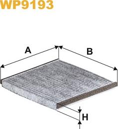 WIX Filters WP9193 - Suodatin, sisäilma inparts.fi