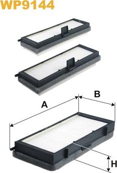 WIX Filters WP9144 - Suodatin, sisäilma inparts.fi