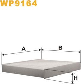 WIX Filters WP9164 - Suodatin, sisäilma inparts.fi