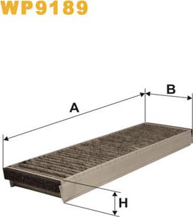 WIX Filters WP9189 - Suodatin, sisäilma inparts.fi