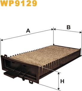 WIX Filters WP9129 - Suodatin, sisäilma inparts.fi