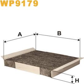 WIX Filters WP9179 - Suodatin, sisäilma inparts.fi