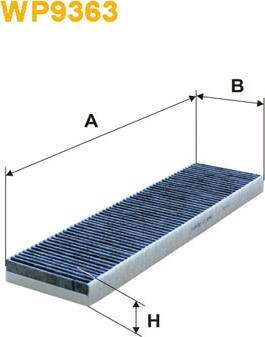 WIX Filters WP9363 - Suodatin, sisäilma inparts.fi
