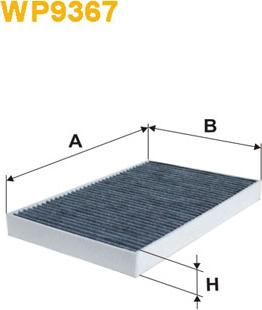 WIX Filters WP9367 - Suodatin, sisäilma inparts.fi