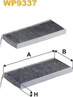 WIX Filters WP9337 - Suodatin, sisäilma inparts.fi