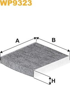 WIX Filters WP9323 - Suodatin, sisäilma inparts.fi