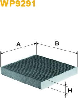 WIX Filters WP9291 - Suodatin, sisäilma inparts.fi