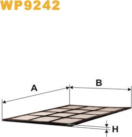 WIX Filters WP9242 - Suodatin, sisäilma inparts.fi