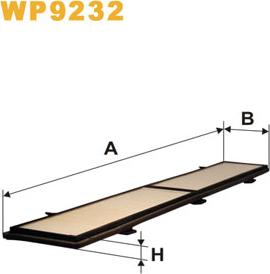 WIX Filters WP9232 - Suodatin, sisäilma inparts.fi