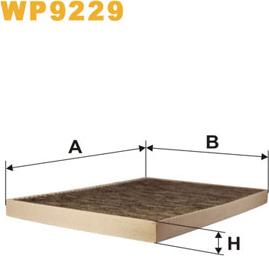 WIX Filters WP9229 - Suodatin, sisäilma inparts.fi