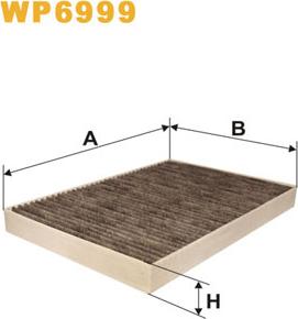 WIX Filters WP6999 - Suodatin, sisäilma inparts.fi