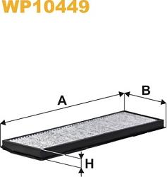 WIX Filters WP10449 - Suodatin, sisäilma inparts.fi