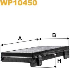 WIX Filters WP10450 - Suodatin, sisäilma inparts.fi