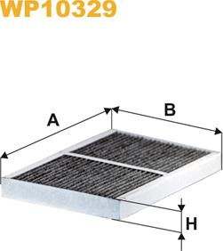 WIX Filters WP10329 - Suodatin, sisäilma inparts.fi